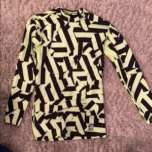 Nike pro combat running shirt